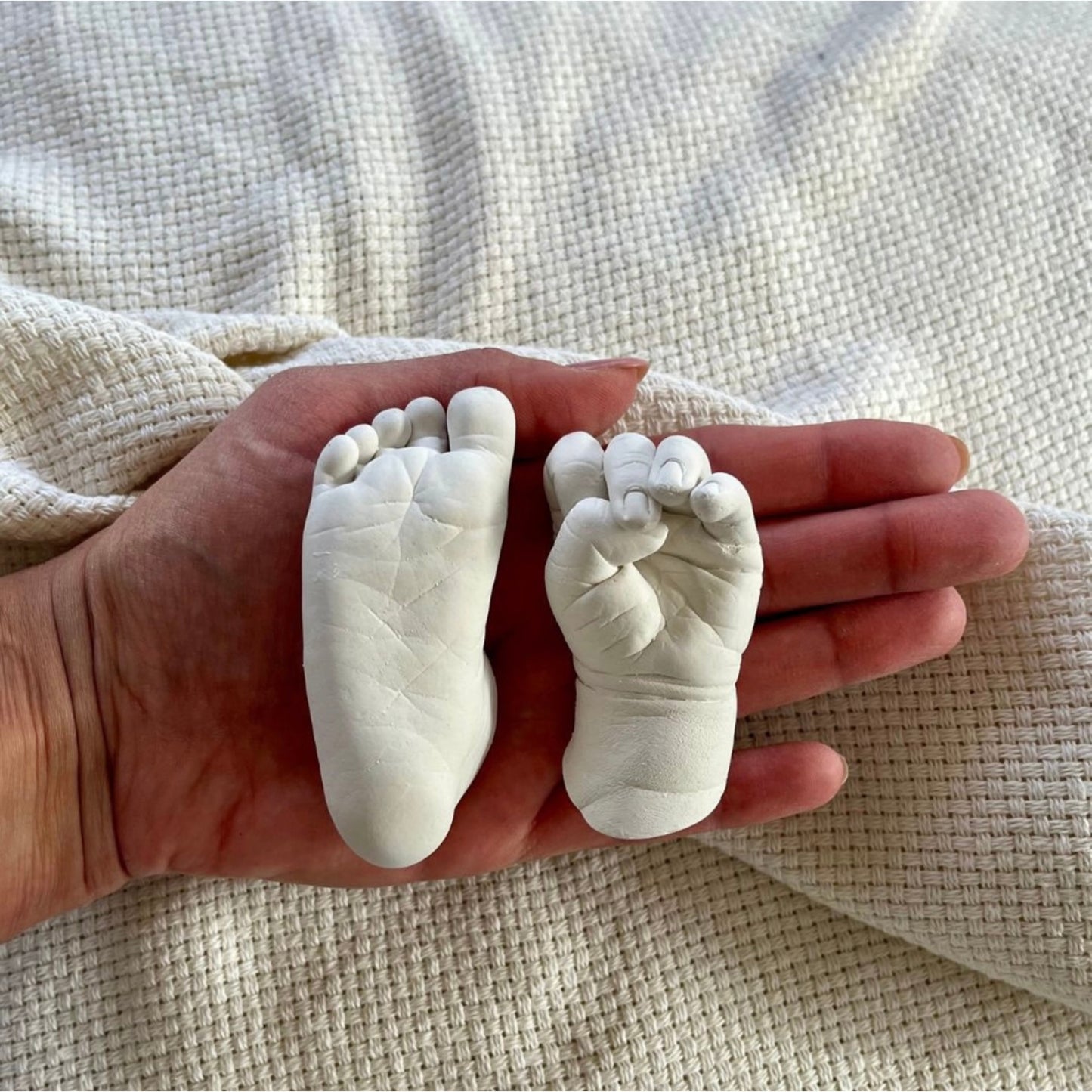 Minikİzler™ Bebek El & Ayak Alçı Hatıra Kiti